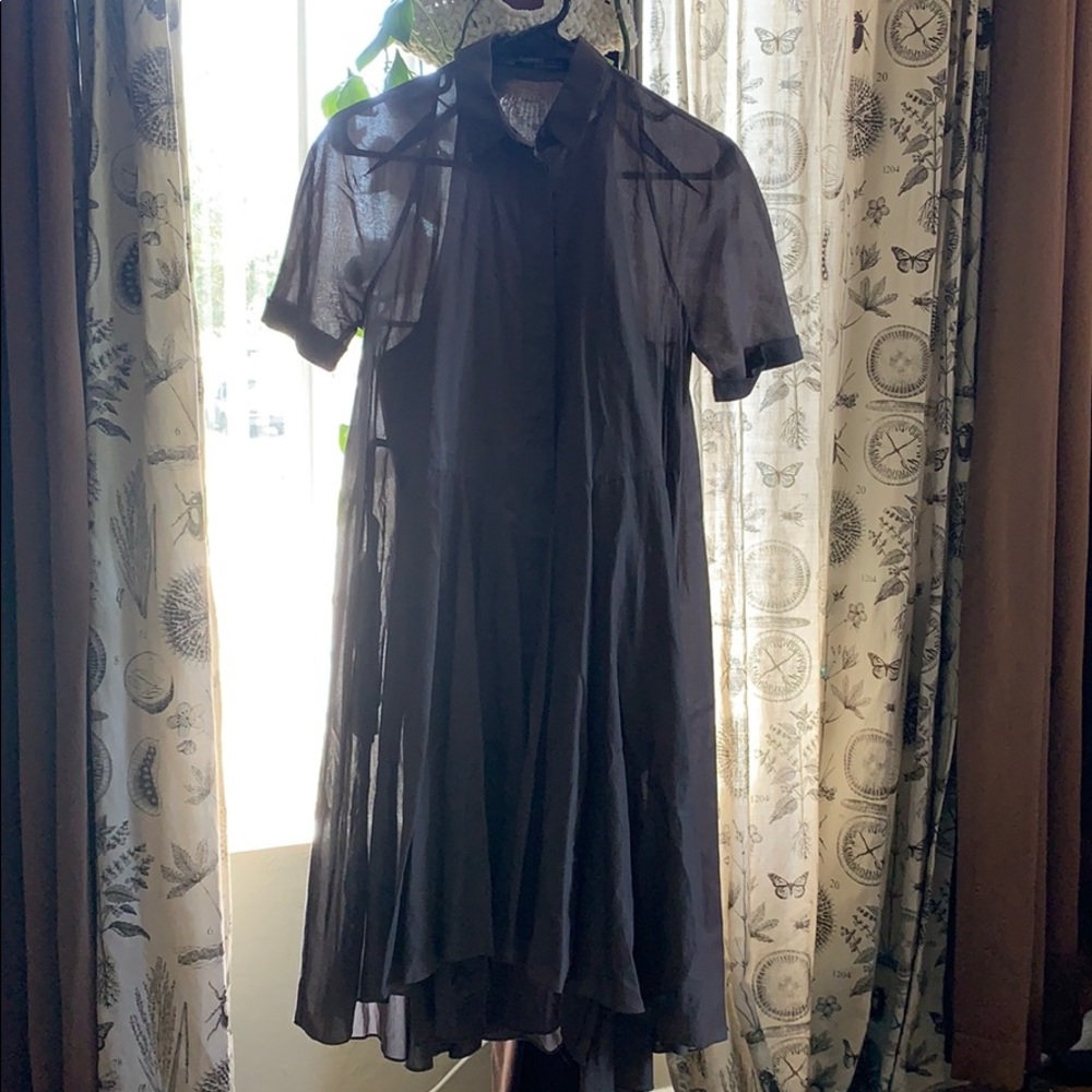 All Saints grey dress